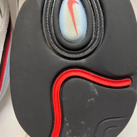Nike Air Max 97 Gundam Men's USA 10 White University Red Blue CW6986-100 GUC/EUC - Picture 13 of 16